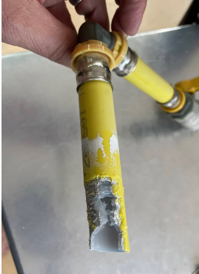 Rat proofing your gas pipes